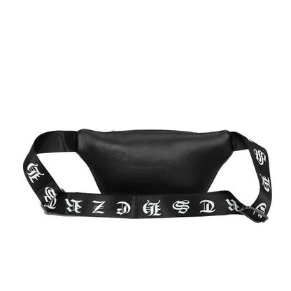 Leather Skull Fanny Pack