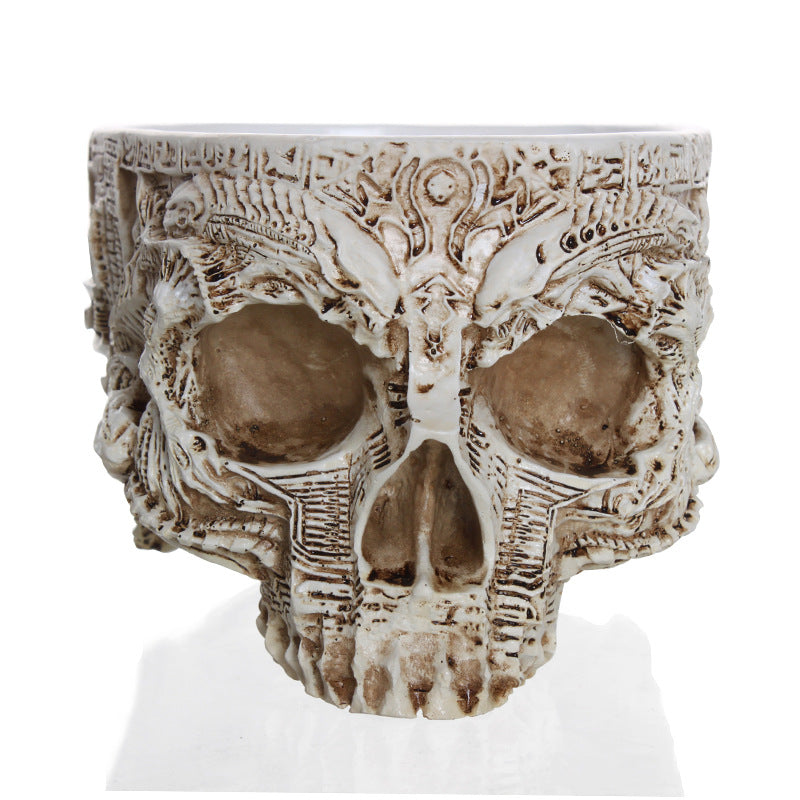 Skull Flowerpot