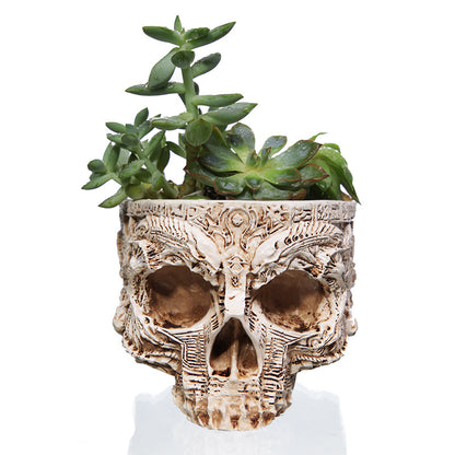 Skull Flowerpot