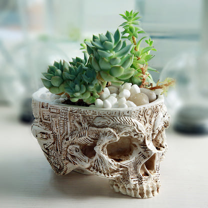 Skull Flowerpot